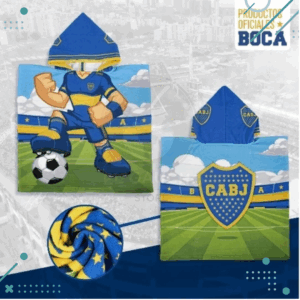 Toallon Poncho Infantil Boca