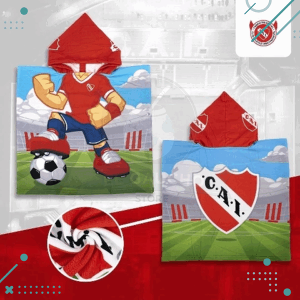 Toallon Poncho Independiente