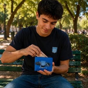 Billetera Simil Cuero Racing