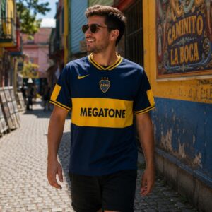 Camiseta Retro Boca