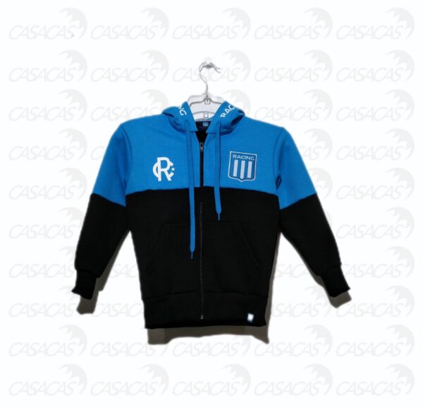 Campera Racing Capucha