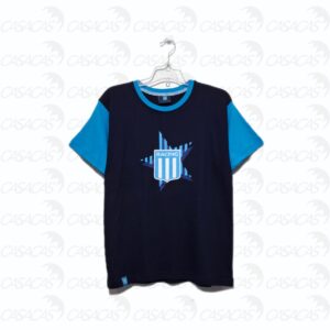 Remera Combinada Racing