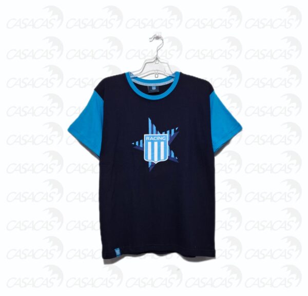 Remera Combinada Racing
