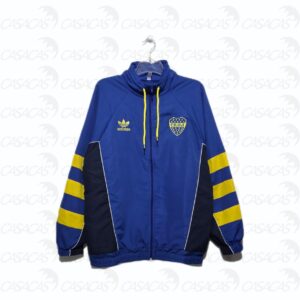 Campera Rompeviento Retro Boca