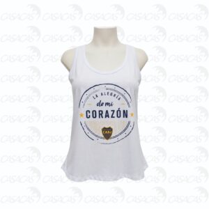 Musculosa Estampada Boca