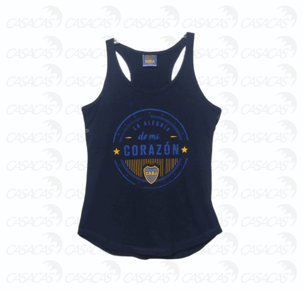 Musculosa Estampada Boca