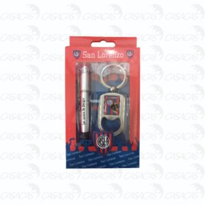 Set Lapicera Caja San Lorenzo