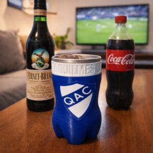 Vaso Botella Cortada 3D Quilmes