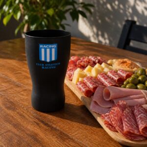 Vaso Pinta Black Racing