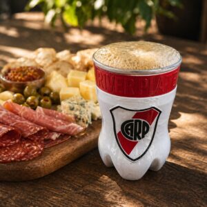 Vaso Botella Cortada 3D River