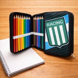 Cartuchera Dos Pisos Racing