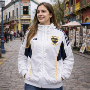 Campera Rompeviento Boca