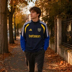 Buzo Medio Cierre Boca