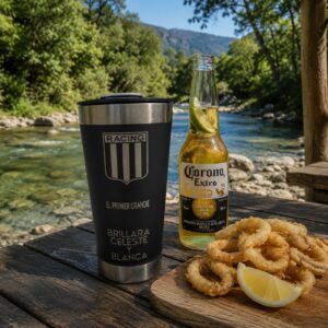 Vaso Termico Con Destapador Racing