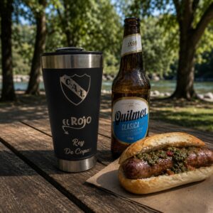 Vaso Termico Con Destapador Independiente