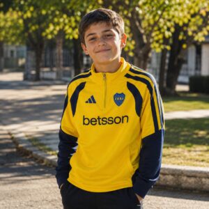 Buzo Medio Cierre Boca